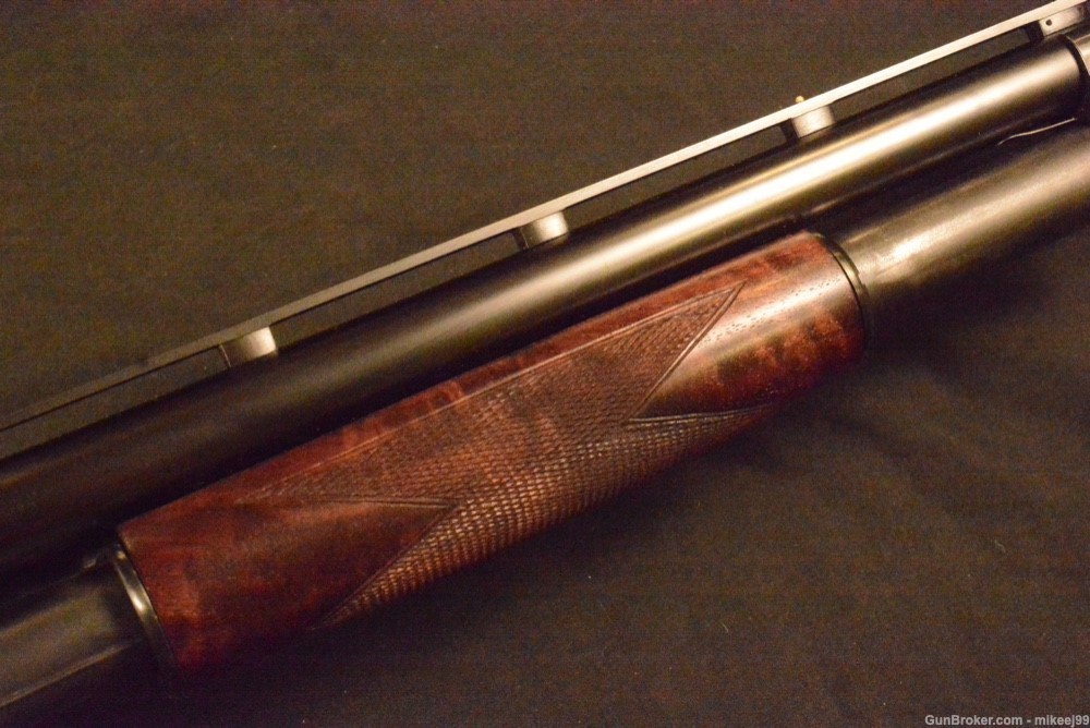 Winchester Black diamond trap gun 2 pin rib straight grip -img-16