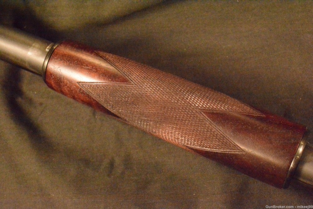 Winchester Black diamond trap gun 2 pin rib straight grip -img-8