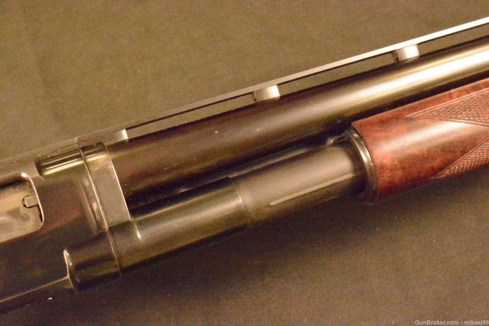 Winchester Black diamond trap gun 2 pin rib straight grip -img-15