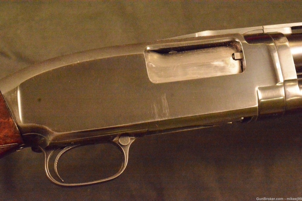 Winchester Black diamond trap gun 2 pin rib straight grip -img-14