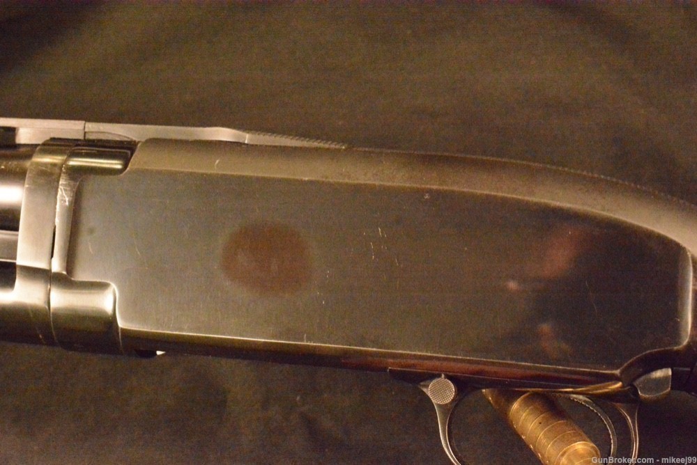 Winchester Black diamond trap gun 2 pin rib straight grip -img-5