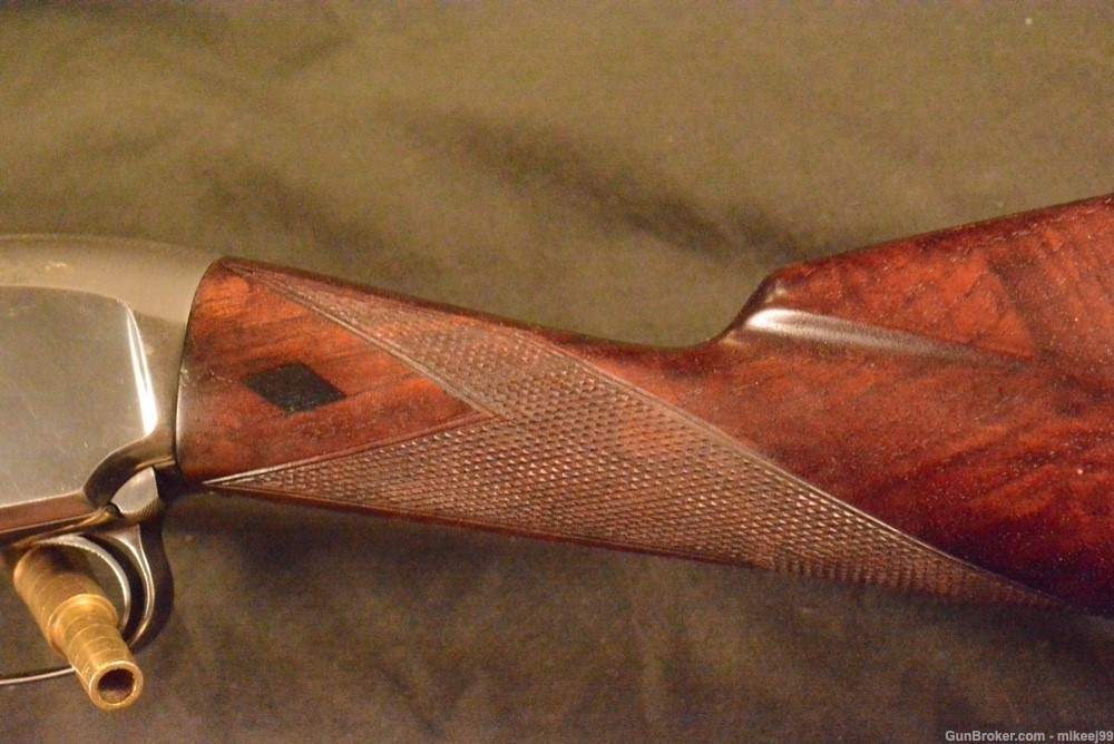 Winchester Black diamond trap gun 2 pin rib straight grip -img-2