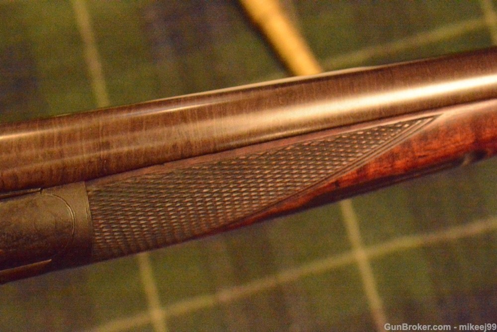 Colt 1878 hammer gun 10 gauge. Beautiful barrels and engraved-img-21