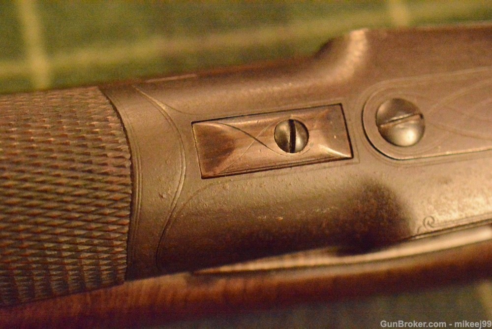 Colt 1878 hammer gun 10 gauge. Beautiful barrels and engraved-img-10