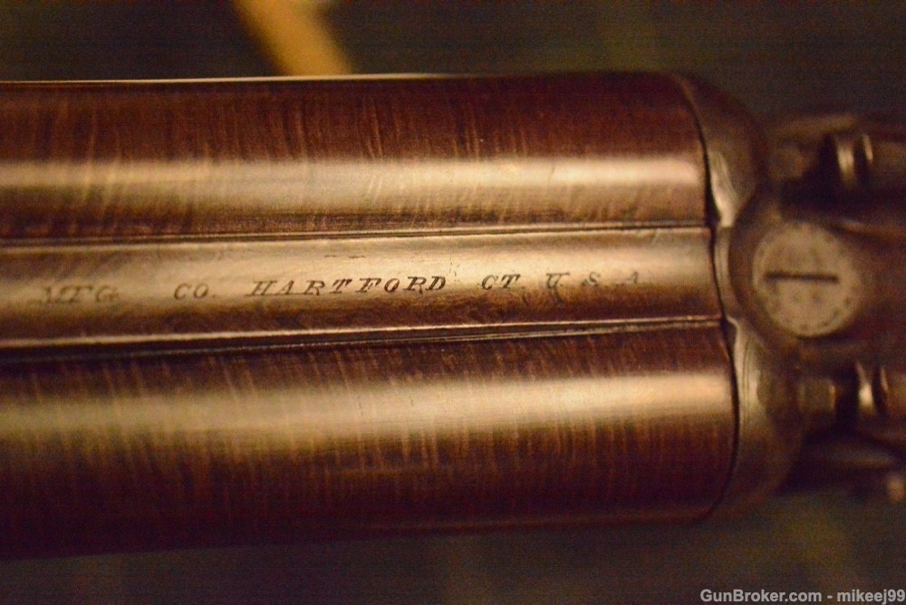 Colt 1878 hammer gun 10 gauge. Beautiful barrels and engraved-img-23