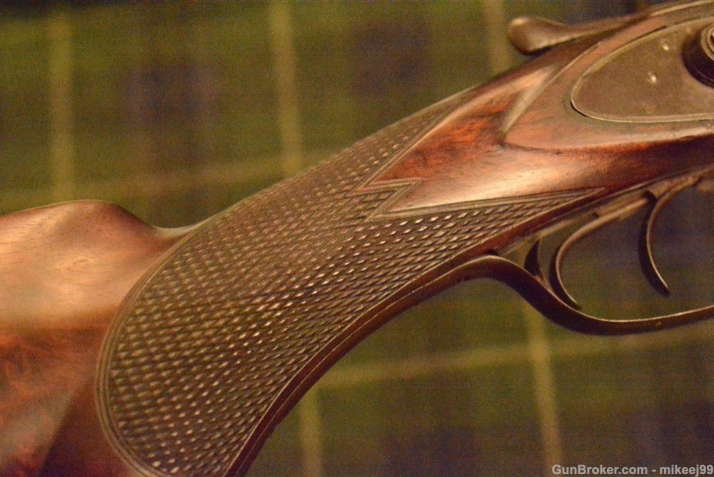 Colt 1878 hammer gun 10 gauge. Beautiful barrels and engraved-img-19