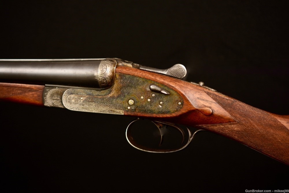 AYA #2 7 pin Sidelock ejector 12 Spanish best made in 1980. REDUCED $1000.-img-1
