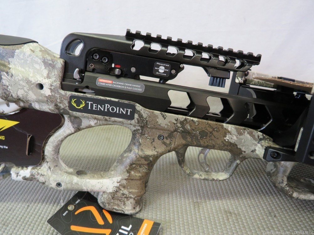 PENNY! TENPOINT VAPOR RS470 CROSSBOW 470FPS REVERSE-DRAW W/ STAG CASE, NIB!-img-5