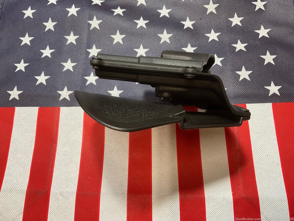 Taurus 380 UL 5-shot DAO revolver w/laser grips and OWB RH Fobus holster -img-8