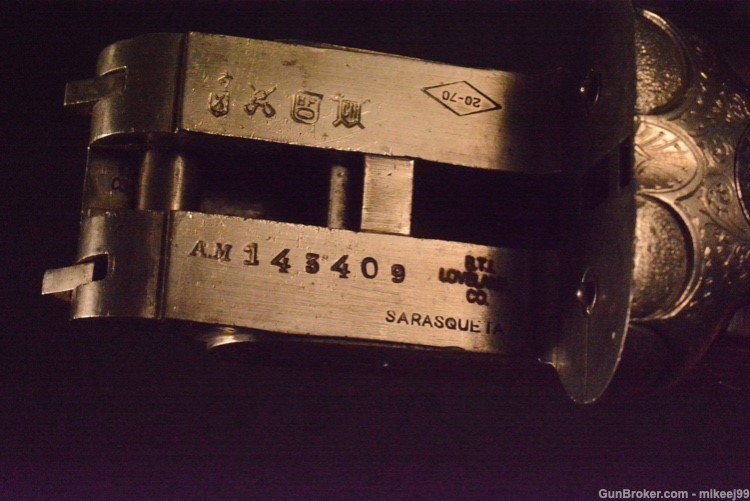 Victor Sarasqueta Spanish 20 gauge Sidelock grade 6 coin finished. 1961-img-29