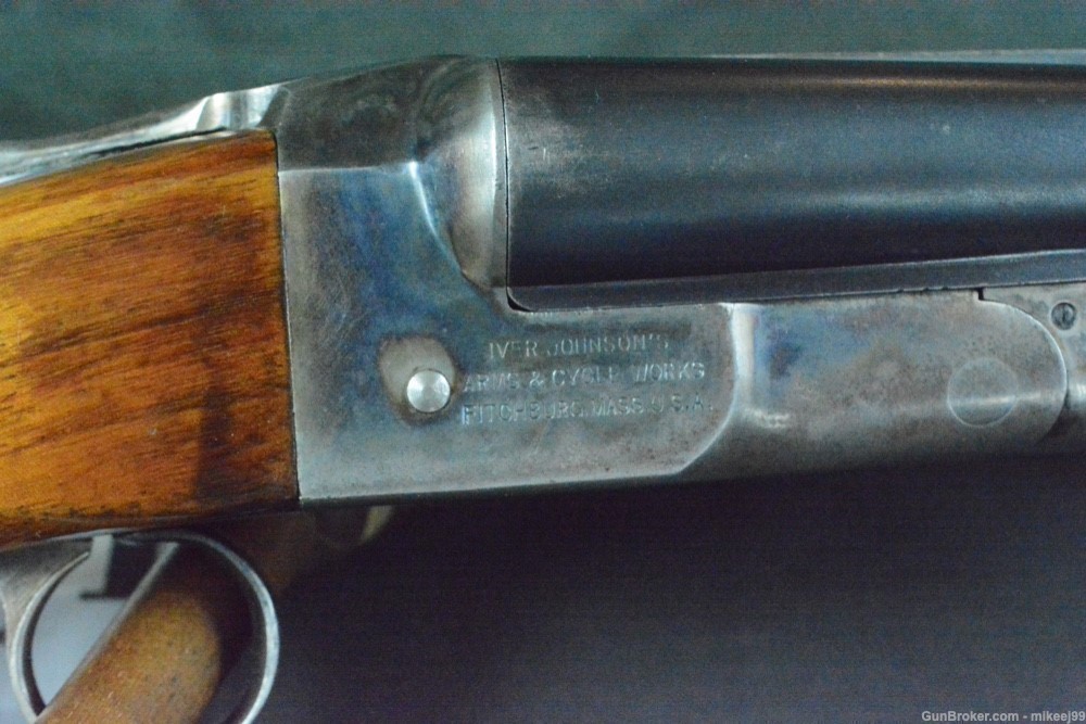 Iver Johnson Hercules 20 gauge with case color -img-11