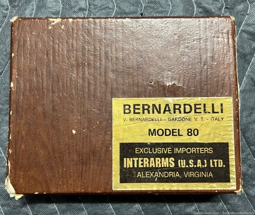 1980 Bernardelli Model 80 380 ACP -img-1