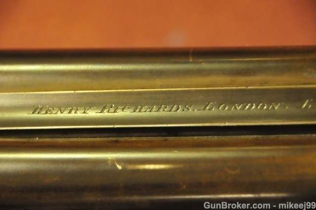 Henry Richards London hammergun 12 high cond. 36"-img-15