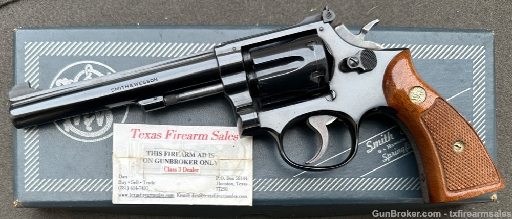 S&W 17-3 K-22 .22LR, 6" Barrel, Pinned & Recessed, Made in 1971-img-10