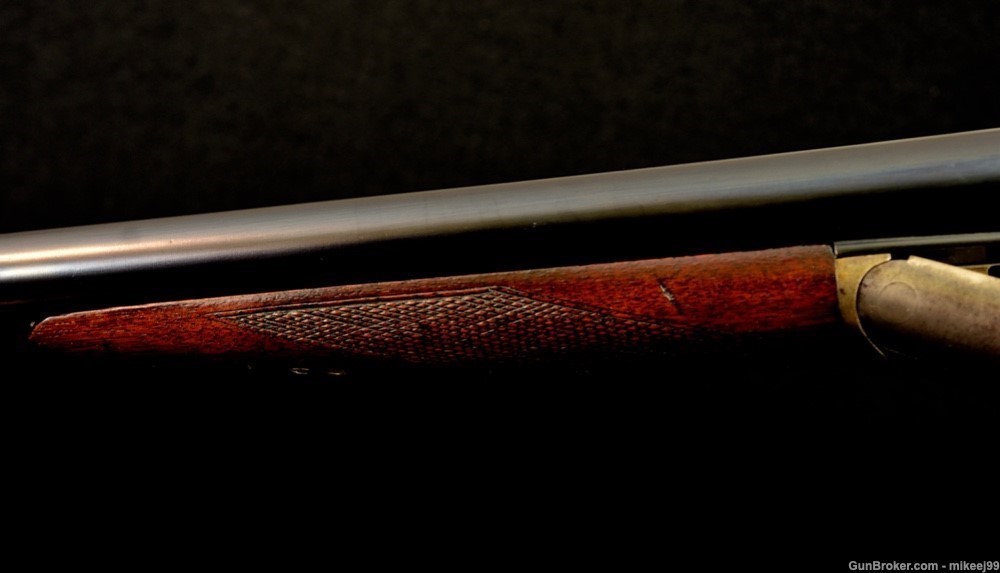 Remington 1889 steel barrels 12 nice condition Case color-img-5