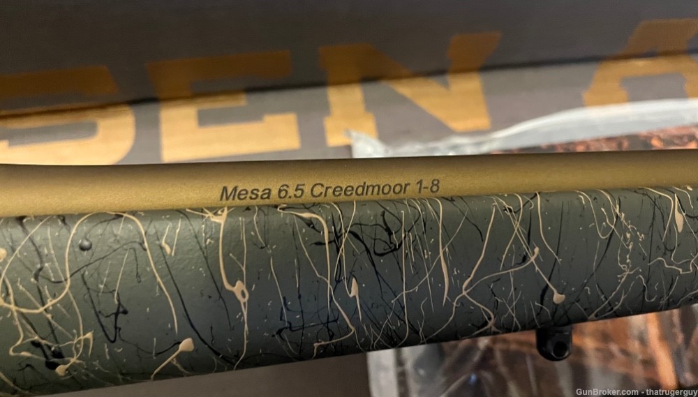 Christensen Arms Mesa Model-14 6.5 Creedmoor Burnt Bronze New, Never Fired -img-9