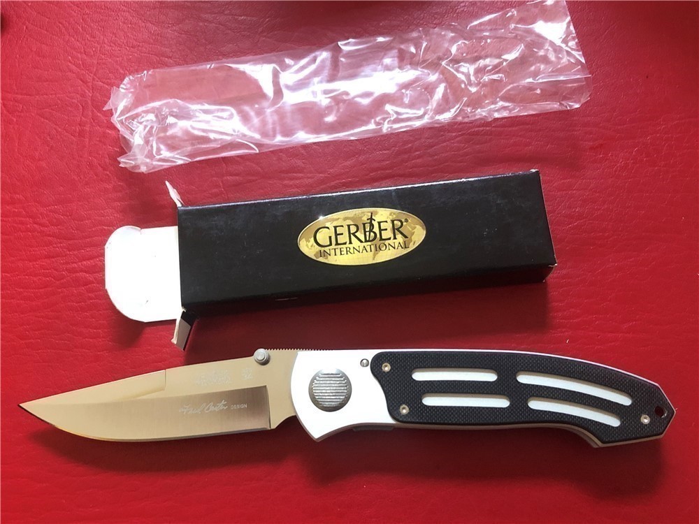 Gerber Knife Carter II G10 First Production Run Knife 05859 NIB-img-0