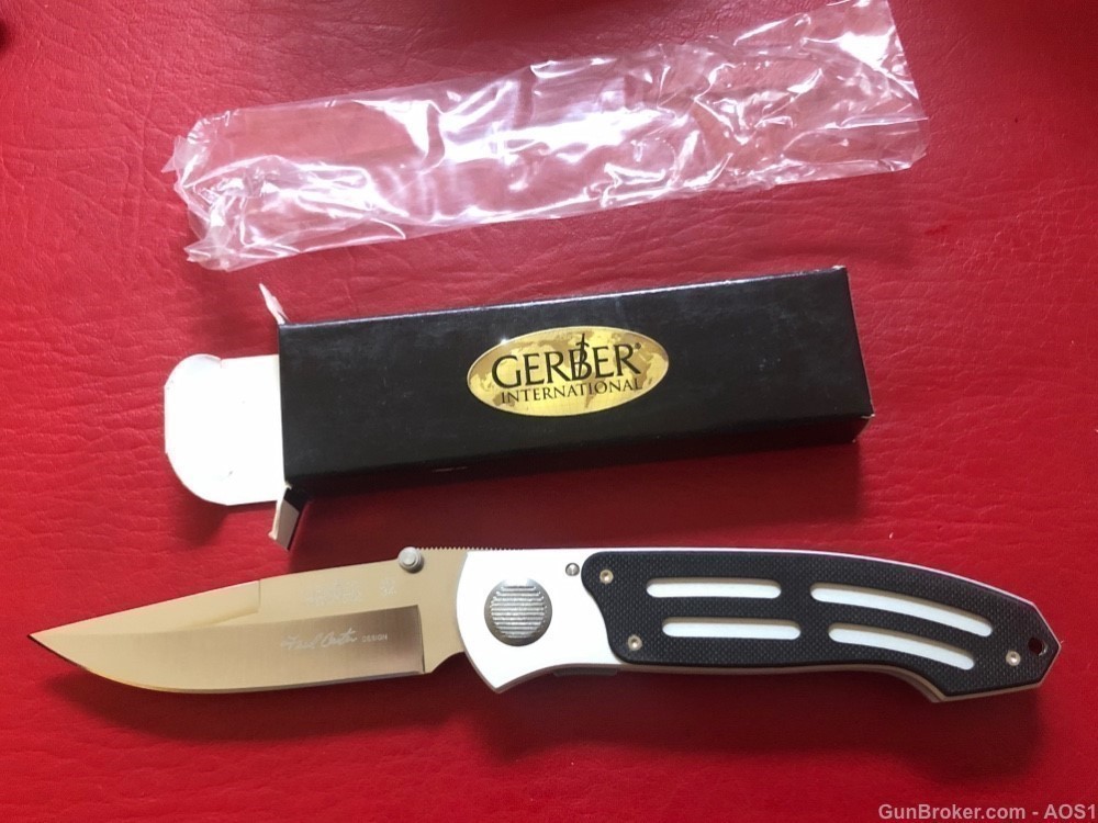 Gerber Knife Carter II G10 First Production Run Knife 05859 NIB-img-1