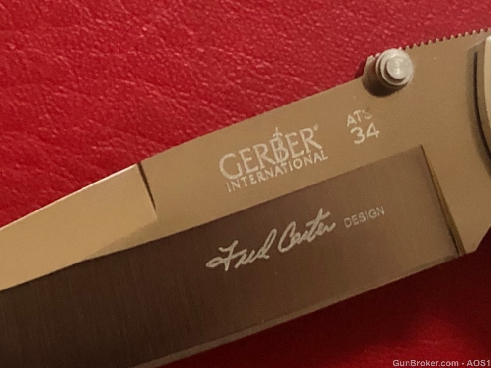 Gerber Knife Carter II G10 First Production Run Knife 05859 NIB-img-9