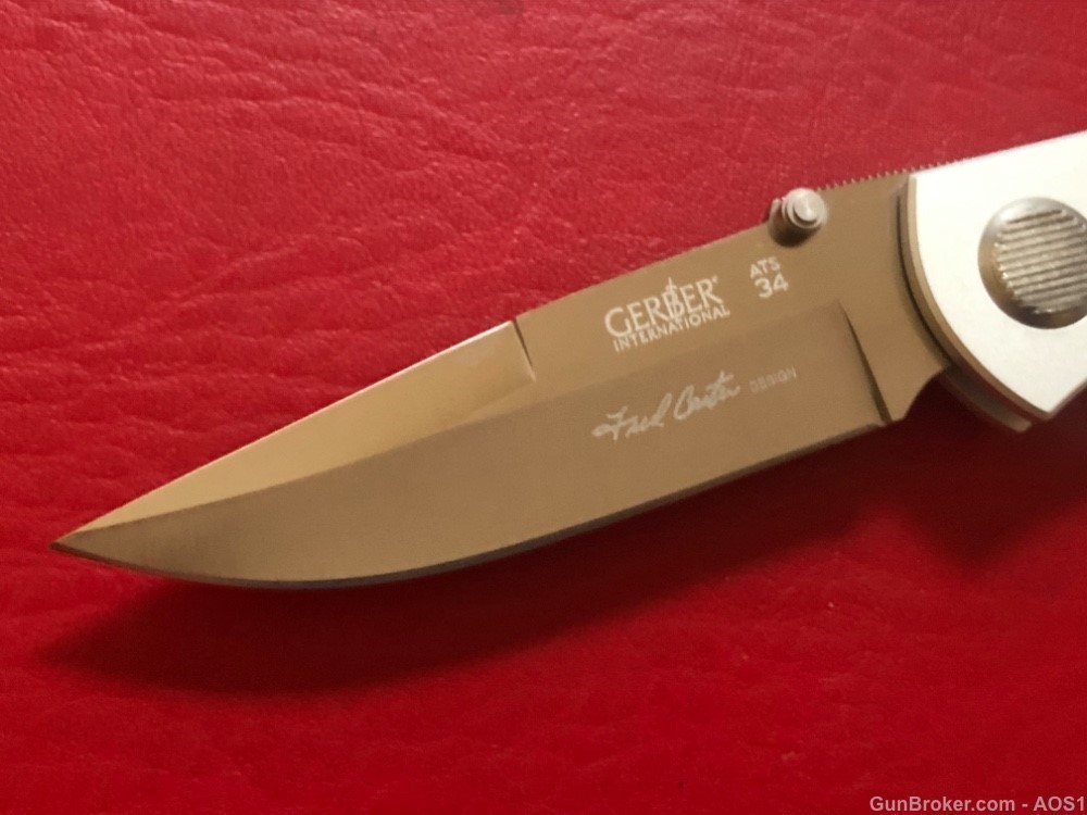 Gerber Knife Carter II G10 First Production Run Knife 05859 NIB-img-5