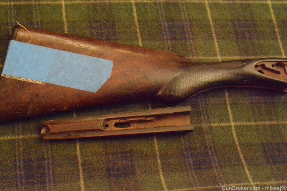 LC Smith Semi pistol grip pre 1913 stock set-img-2