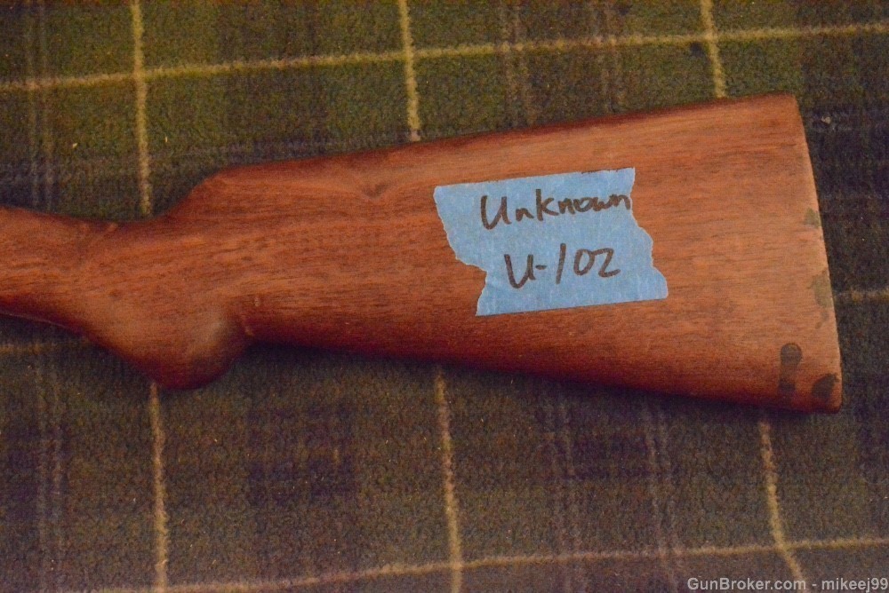 Unknown maker boxlock stock-img-0