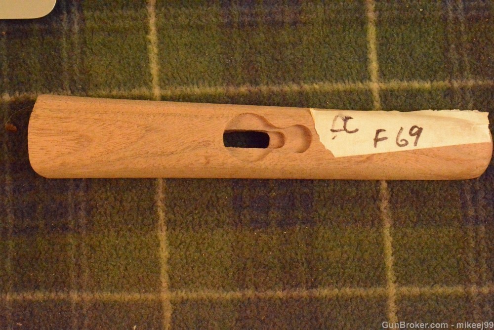LC Smith banjo latch forend wood 90% inletted-img-0