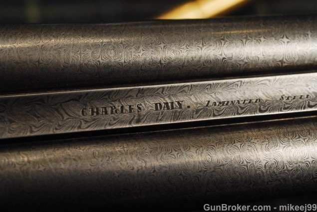 Charles Daly by GH Ferriss patent action 10 gauge-img-6