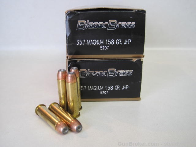 Blazer Ammo .357 mag 158 gr. / 100 rds.-img-0
