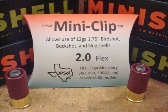 Mini-Clip OpSol 12 ga Mini-Shells Mossberg 500 88 590 Adapter-img-1