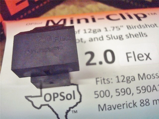 Mini-Clip OpSol 12 ga Mini-Shells Mossberg 500 88 590 Adapter-img-7