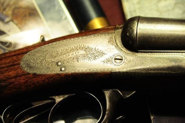 Adams and Co British under lever 12 bore-img-12