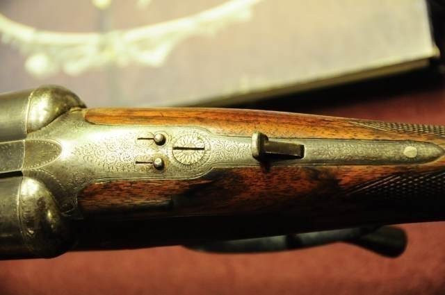 Adams and Co British under lever 12 bore-img-9