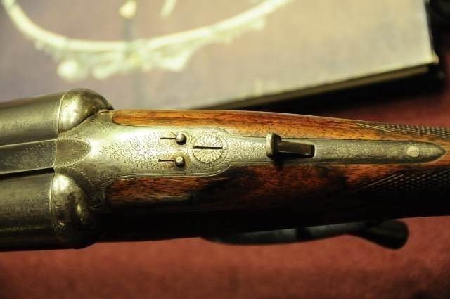 Adams and Co British under lever 12 bore-img-8