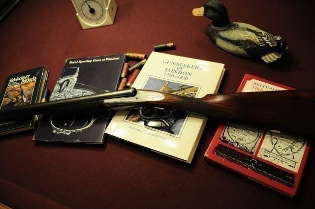 Adams and Co British under lever 12 bore-img-0