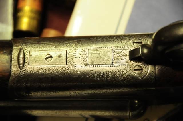 Adams and Co British under lever 12 bore-img-4