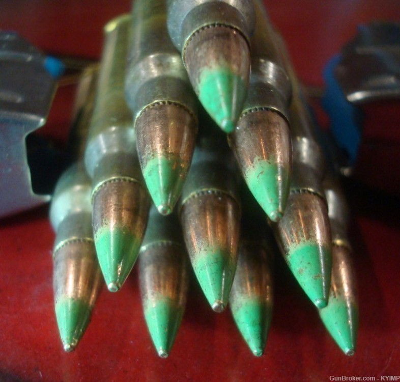 90 Winchester LC 5.56 Nato M855 62 gr Green Tip Ammo XM855 WM855K SS109-img-7