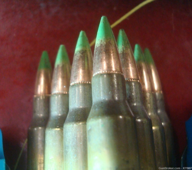 90 Winchester LC 5.56 Nato M855 62 gr Green Tip Ammo XM855 WM855K SS109-img-6
