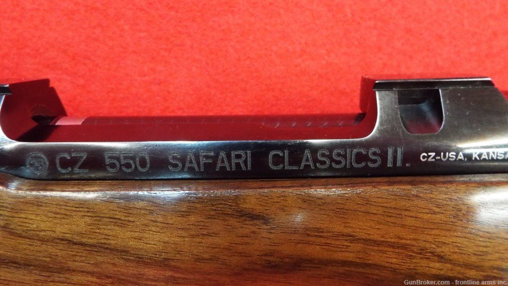 CZ-USA 550 Safari Classic II 25" 300 H&H (14099)-img-8