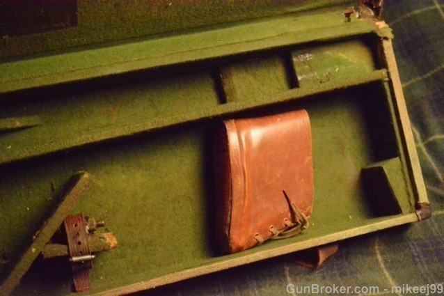 Thomas Bland English shotgun canvas trunk case-img-3