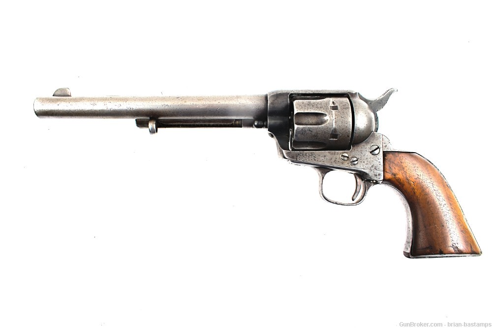 Colt Single Action Army (SAA) Cavalry Revolver w/ Letter–SN:55691 (Antique)-img-2