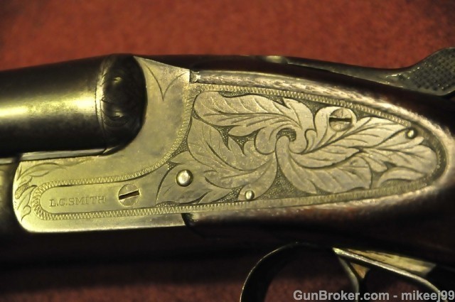 LC Smith Ideal grade 20 gauge featherweight Curtis-img-1