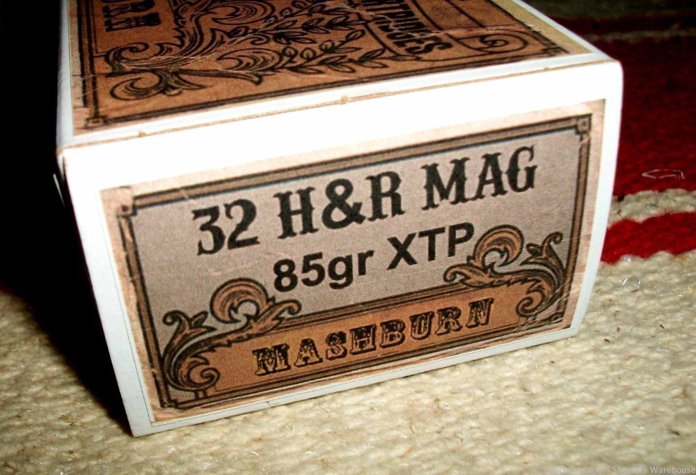 32 H&R Mag 85gr XTP Mashburn Cartridge Company 50rds NEW-img-0