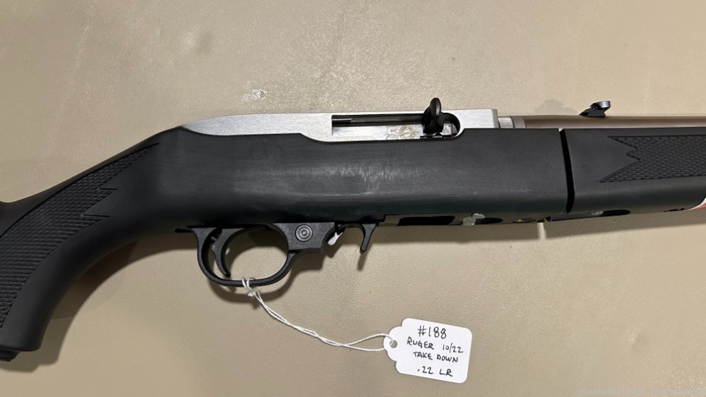 2014 Ruger 10/22 Takedown, 50th Anniv, synthetic stock, NO RESERVE-img-7