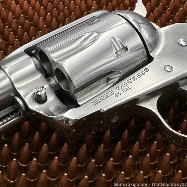 Ruger Old Model Vaquero .45 Long Colt Sheriff's Birdshead 3.75"  NO RESERVE-img-5