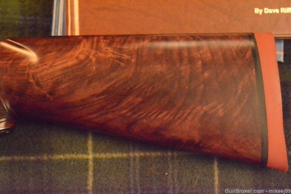 Winchester model 12 Pigeon grade. 1956 donut post rib. AA wood 12 gauge-img-3