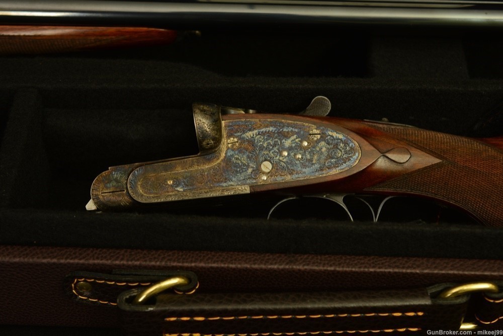 Garbi 103A cased Best Spanish Sidelock ejector 12-img-5