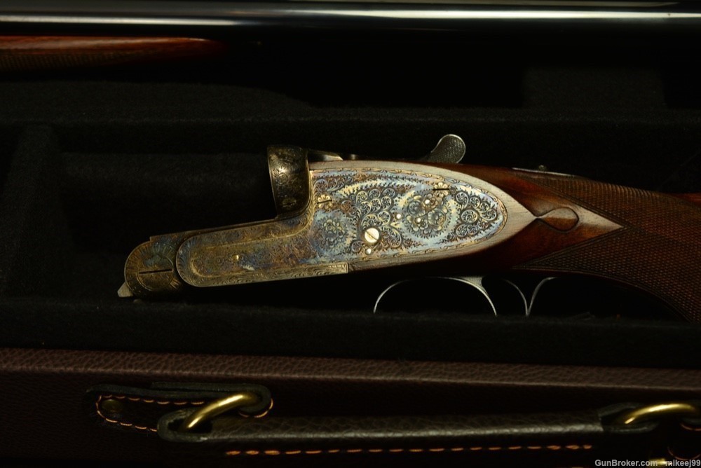Garbi 103A cased Best Spanish Sidelock ejector 12-img-2