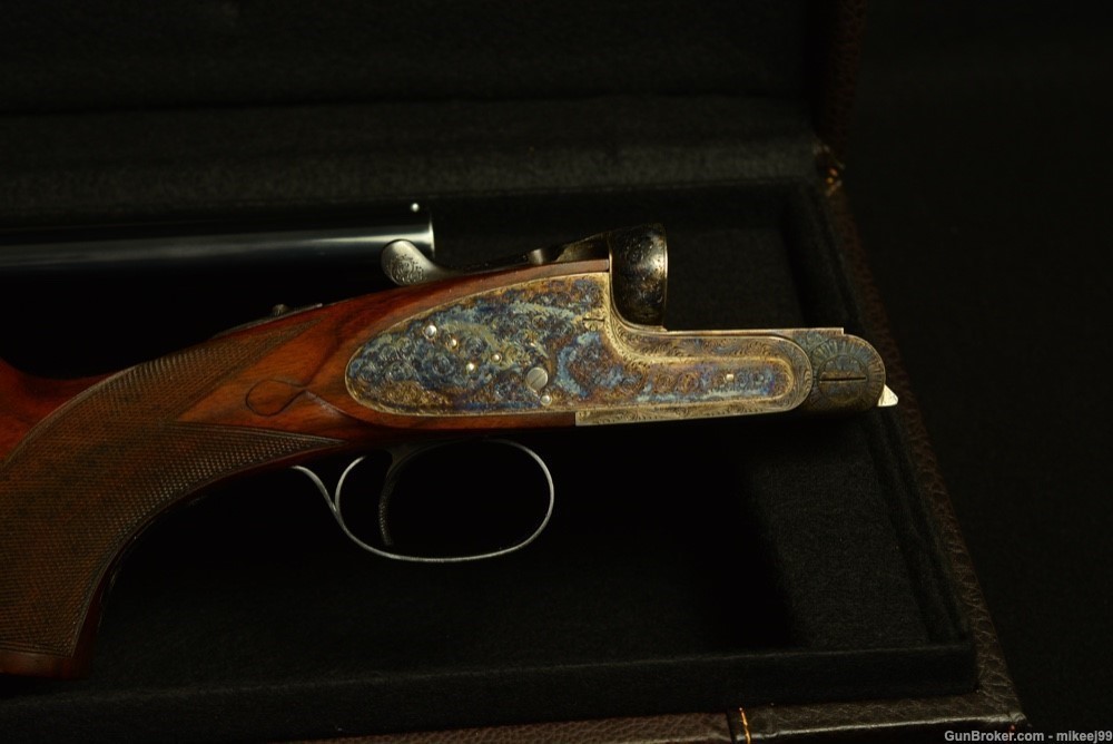 Garbi 103A cased Best Spanish Sidelock ejector 12-img-8
