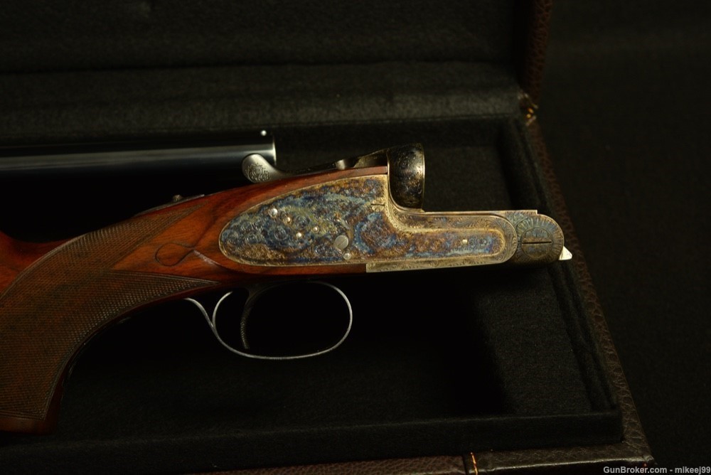 Garbi 103A cased Best Spanish Sidelock ejector 12-img-7